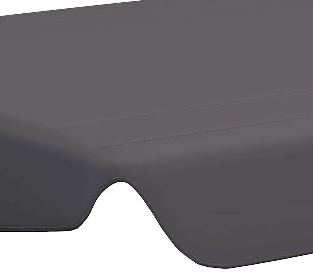 Toldo suplente baloiço 188/168x145/110cm antracite