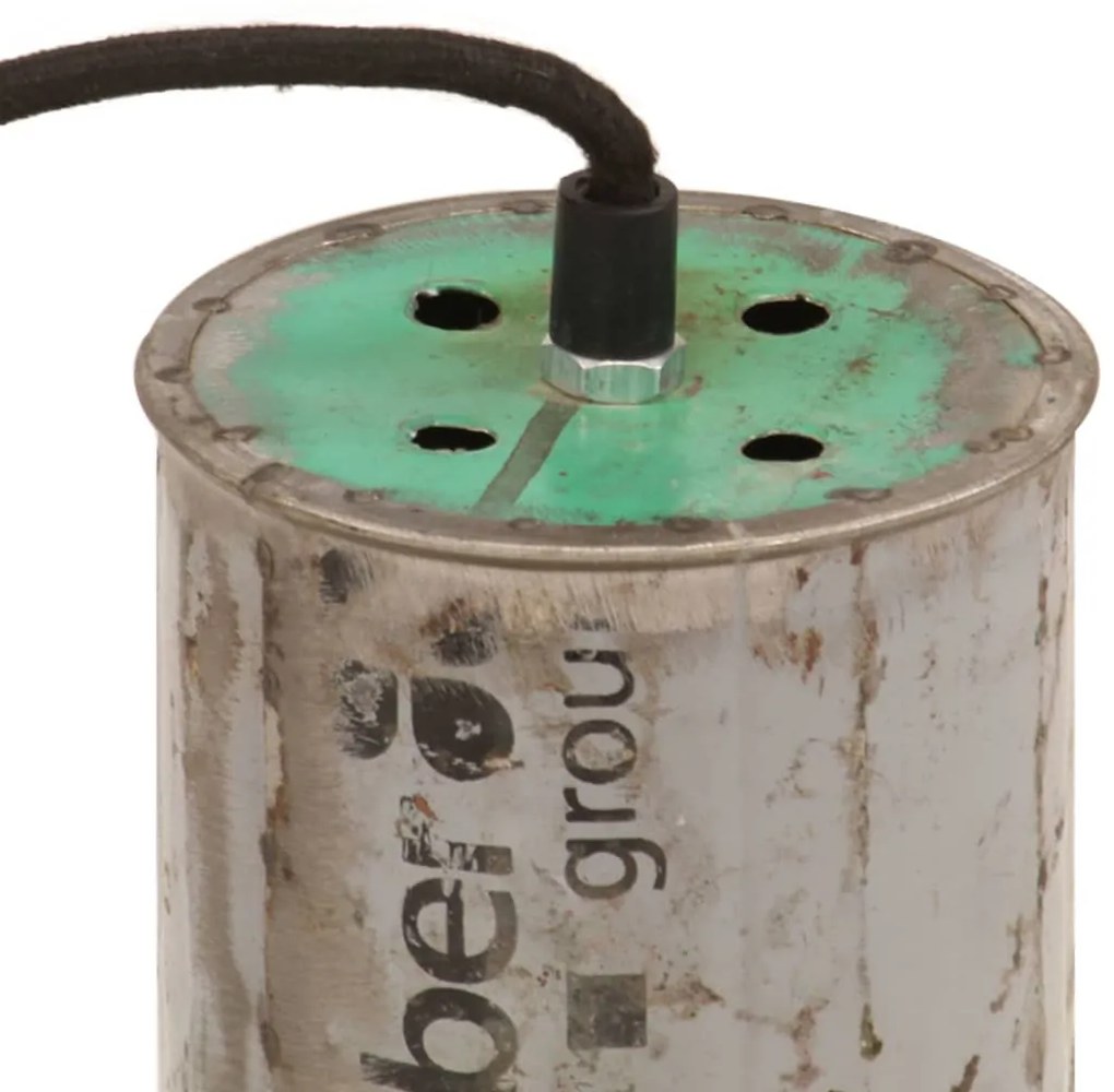 Candeeiro suspenso industrial redondo 25W 28,5 cm E27 multicor