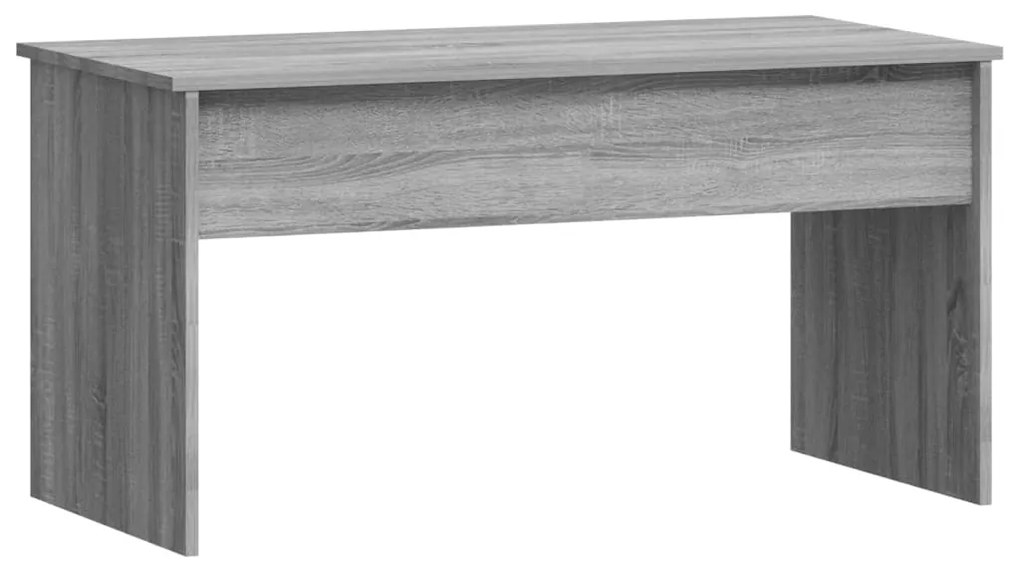 Mesa de Centro Beira Elevatória de 102 cm - Cinzento - Design Moderno