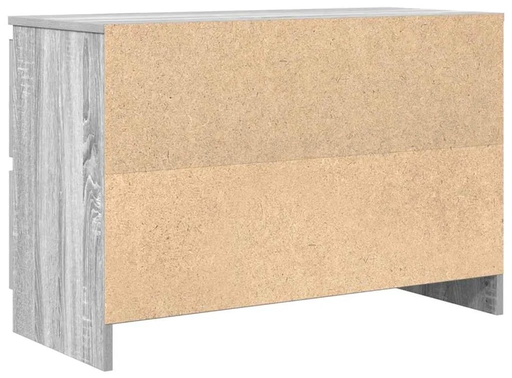 Móvel de TV 80x35x54 cm derivados de madeira cinzento sonoma