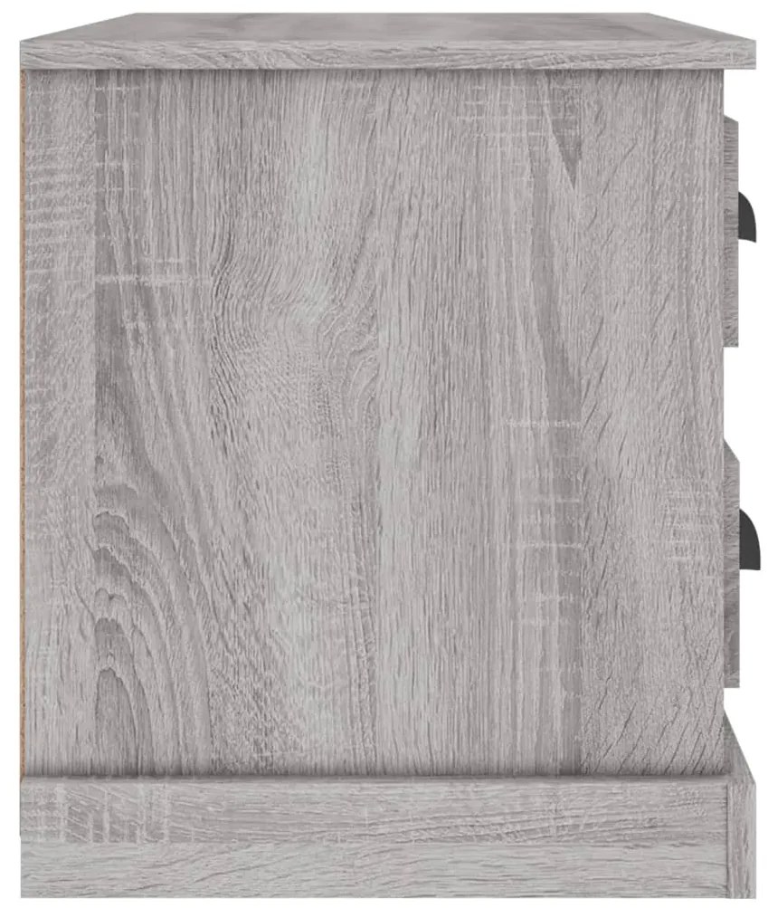 Mesa de cabeceira 60x39x45 cm cinzento sonoma