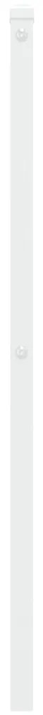 Cabeceira de cama 107 cm metal branco