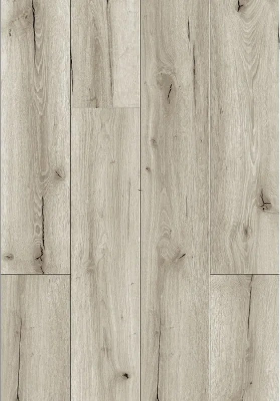Mexen Wirginia painéis vinílicos 1227 x 187 mm LVT Dryback 2,5 mm, base PVC, 4 V-Fuga, Carvalho - F1305-1227-187-255-4V1-01