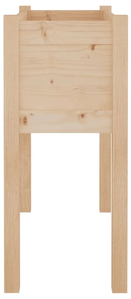 Vasos/floreiras de jardim 2 pcs 70x31x70 cm pinho maciço