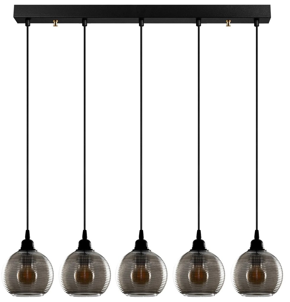 Chandelier Smoked – Fume – 85 x 85 cm