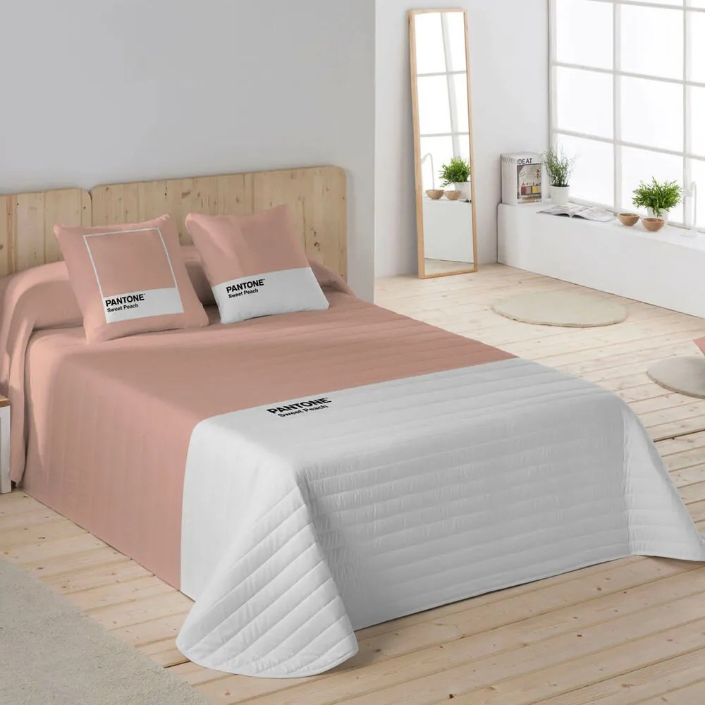 Colcha Sweet Peach Pantone Cama de 180 (270 X 260 cm)