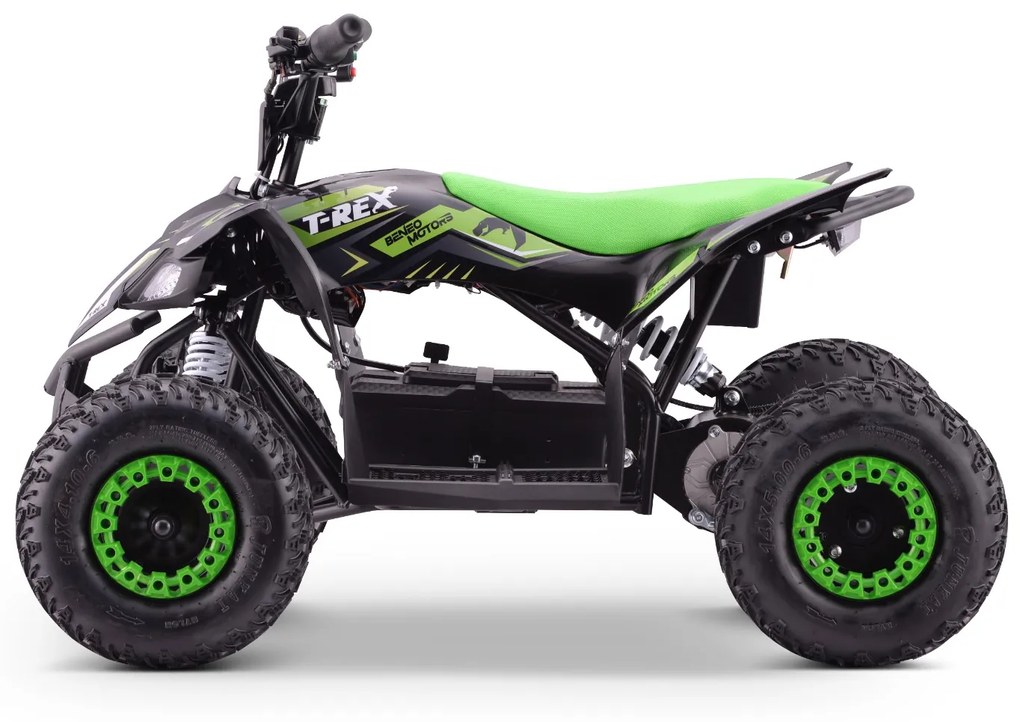 Moto 4 elétrica para crianças 1300W Motors T-REX Verde