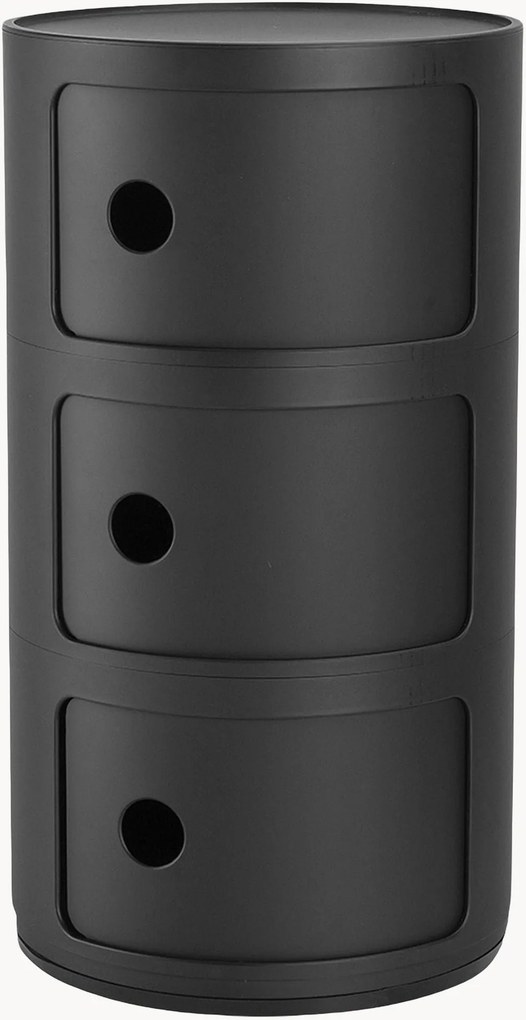 Armário de design Componibili, 3 elementos, Alt 59 cm