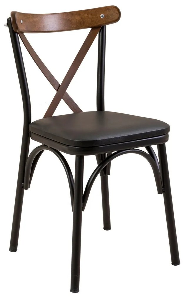 Cadeira Oliver – Preto – 46 x 87 x 48 cm