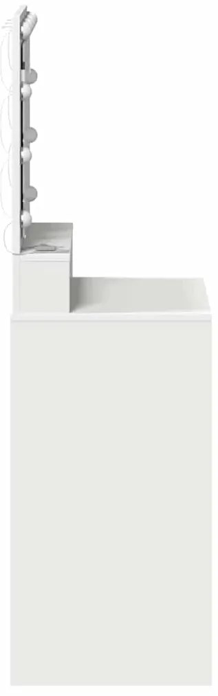 Mesa de Maquiagem vidaXL com Luzes LED Brancas 50x41x135 cm