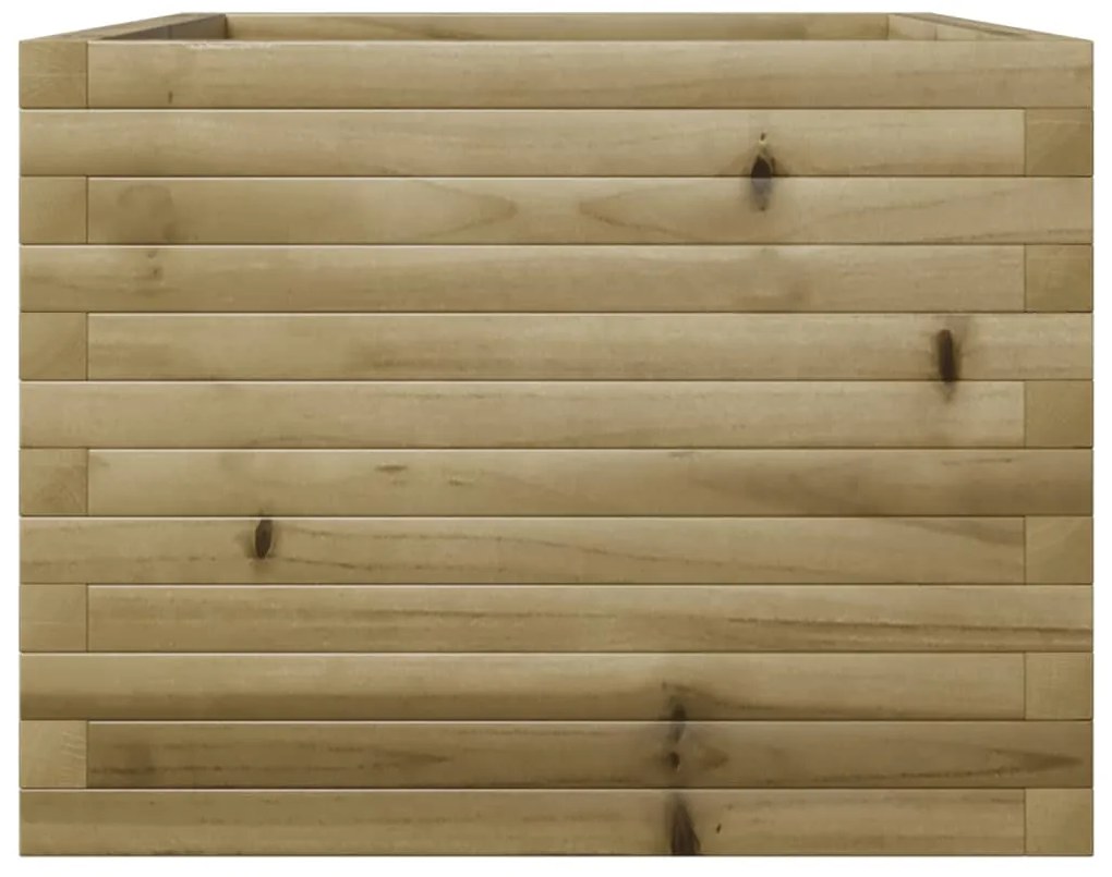 Vaso/floreira de jardim 110x60x45,5 cm madeira pinho impregnada