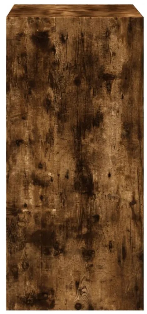 Roupeiro 77x48x102 cm derivados de madeira carvalho fumado