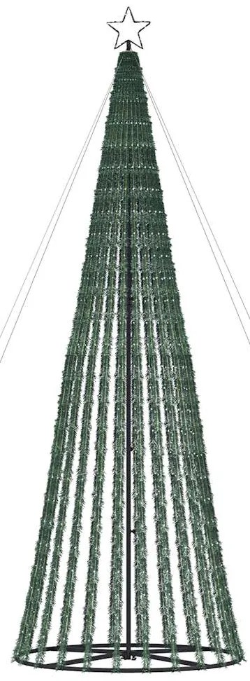 LED Árvore de Natal 1028 LEDs Branco Frio 403 cm