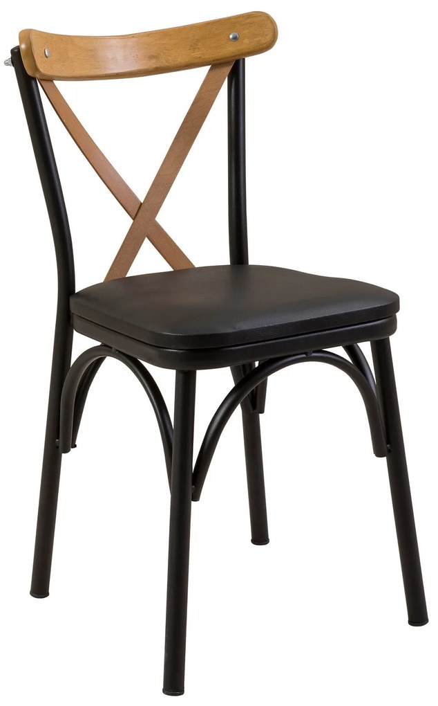 Conjunto Mesa de Jantar Extensível e Cadeiras Oliver – Preto – Mesa 12