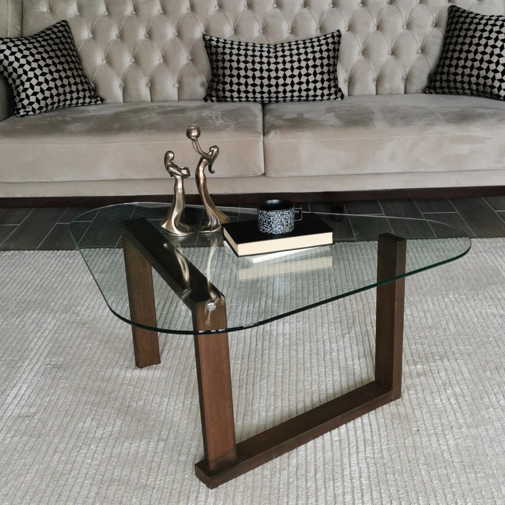 Mesa de Centro Cam – Nogal – 96 cm x 41 cm x 81 cm