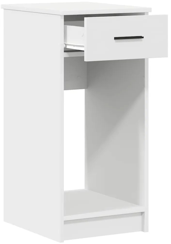 Suporte torre de computador com gaveta 35x45x77 cm branco