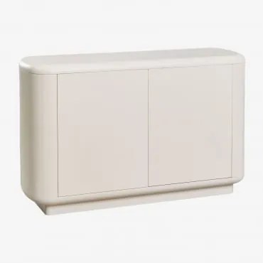 Aparador Em Mdf Cixila ↔︎ 120 Cm & Gardénia Branco - Sklum
