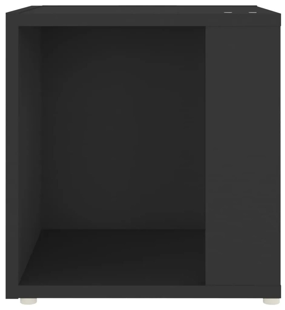 Mesa de apoio 33x33x34,5 cm derivados de madeira preto