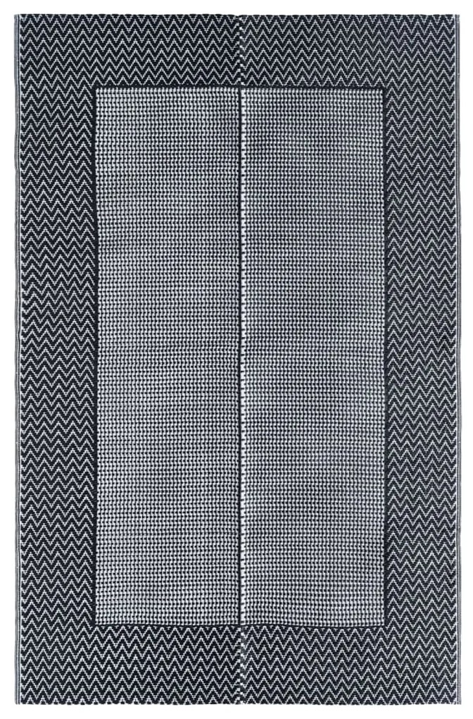 Tapete de exterior 190x290 cm ARAKIL PP cinzento