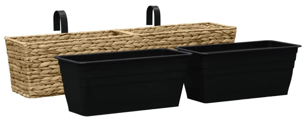 Floreiras de pendurar 2 pcs jacinto de água
