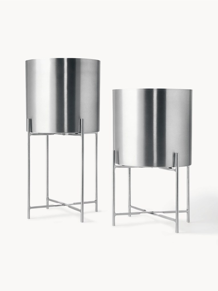 Vasos em metal Mina, conjunto de 2