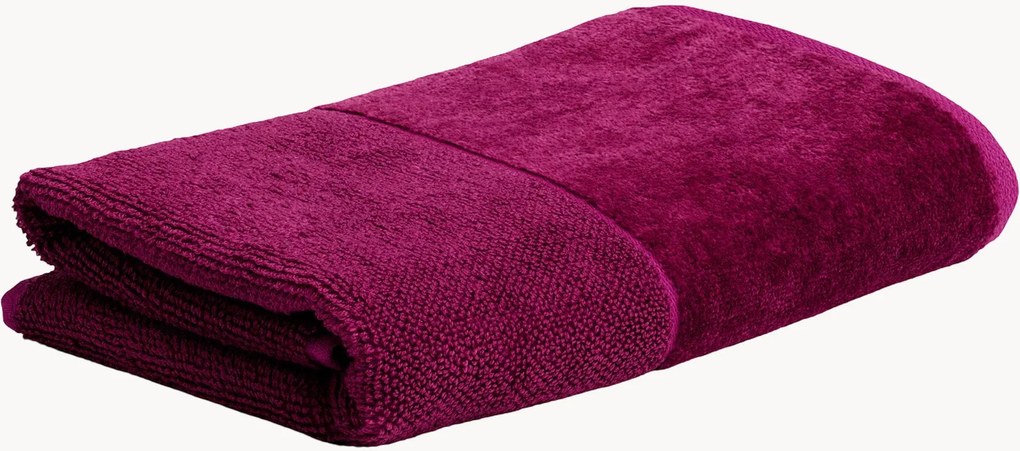 Toalha de mãos com bordas aveludadas Bamboo Luxe