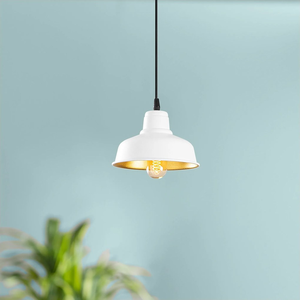 Chandelier Berceste – Branco – 19 x 19 cm