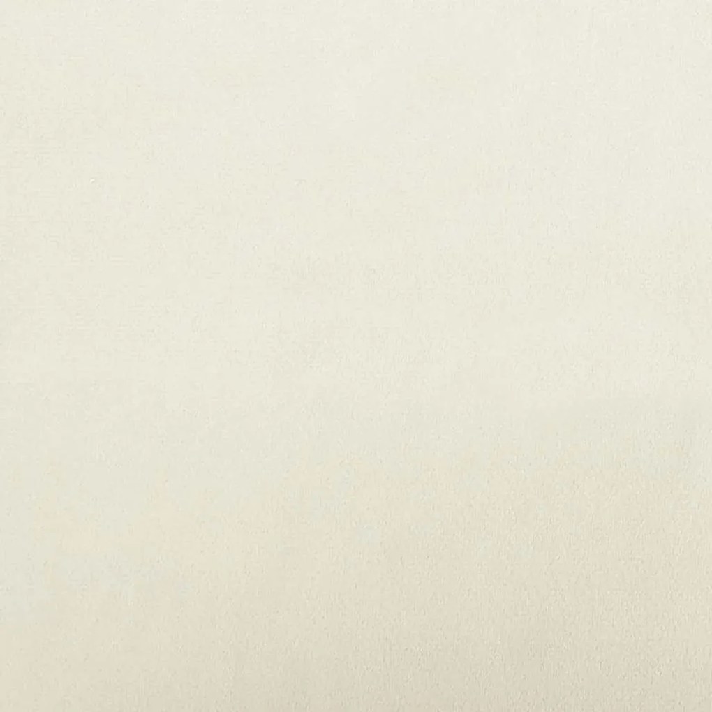 Cama para cães 70x45x26,5 cm veludo cor creme