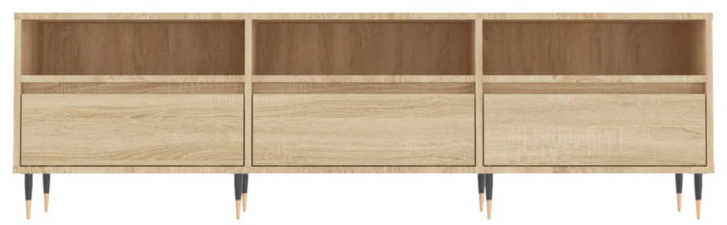Móvel de TV 150x30x44,5 cm derivados de madeira carvalho sonoma