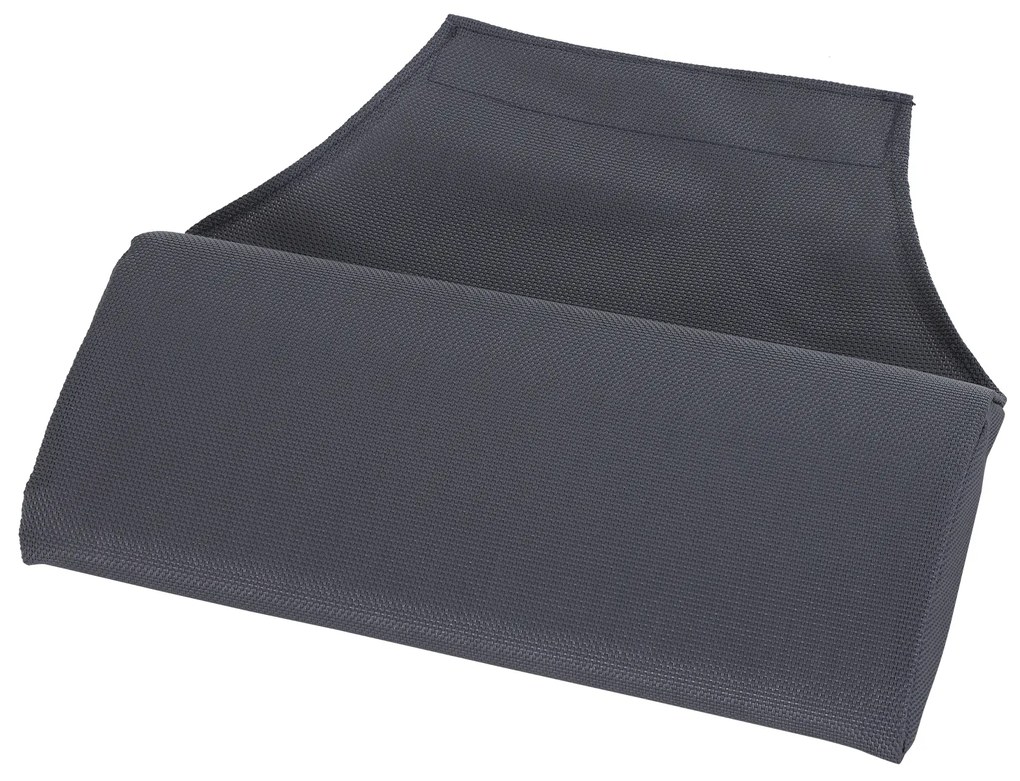 Outsunny Conjunto de 2 Espreguiçadeiras Dobráveis com Encosto Reclinável em 5 Posições e Apoio para a Cabeça Acolchoado 96,5x58x91,5cm Cinza Escuro