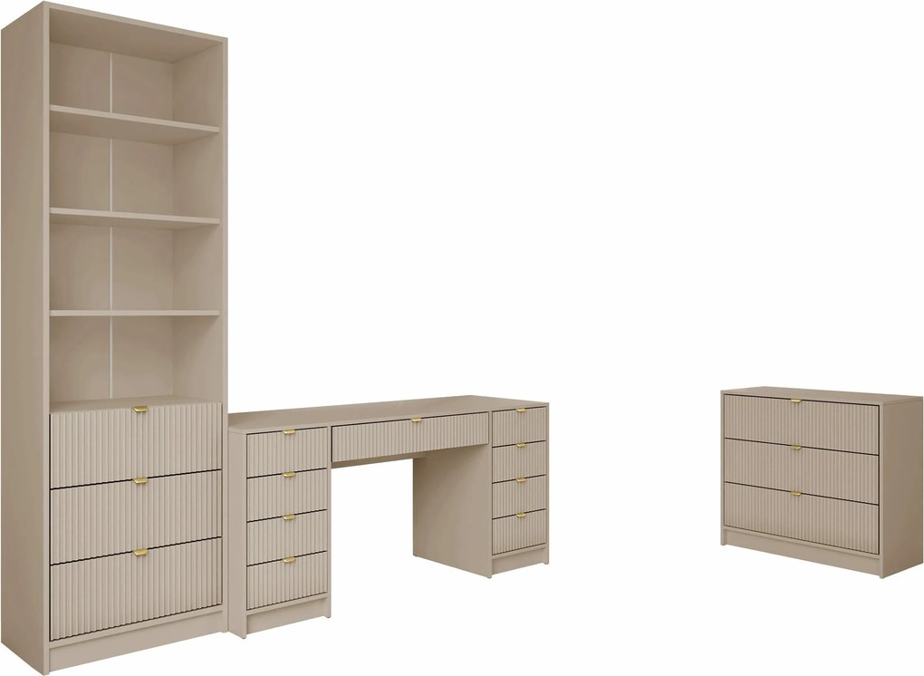 Conjunto para escritório em casa Comfivo Larmire 121