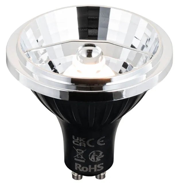 Lâmpada LED GU10 Inteligente Regulável AR70 6W 520 lm 2200 - 6500K