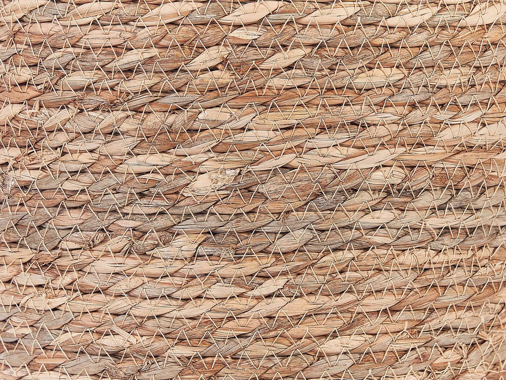 Conjunto de 2 cestos em fibra de algas cor natural SAYJAR Beliani