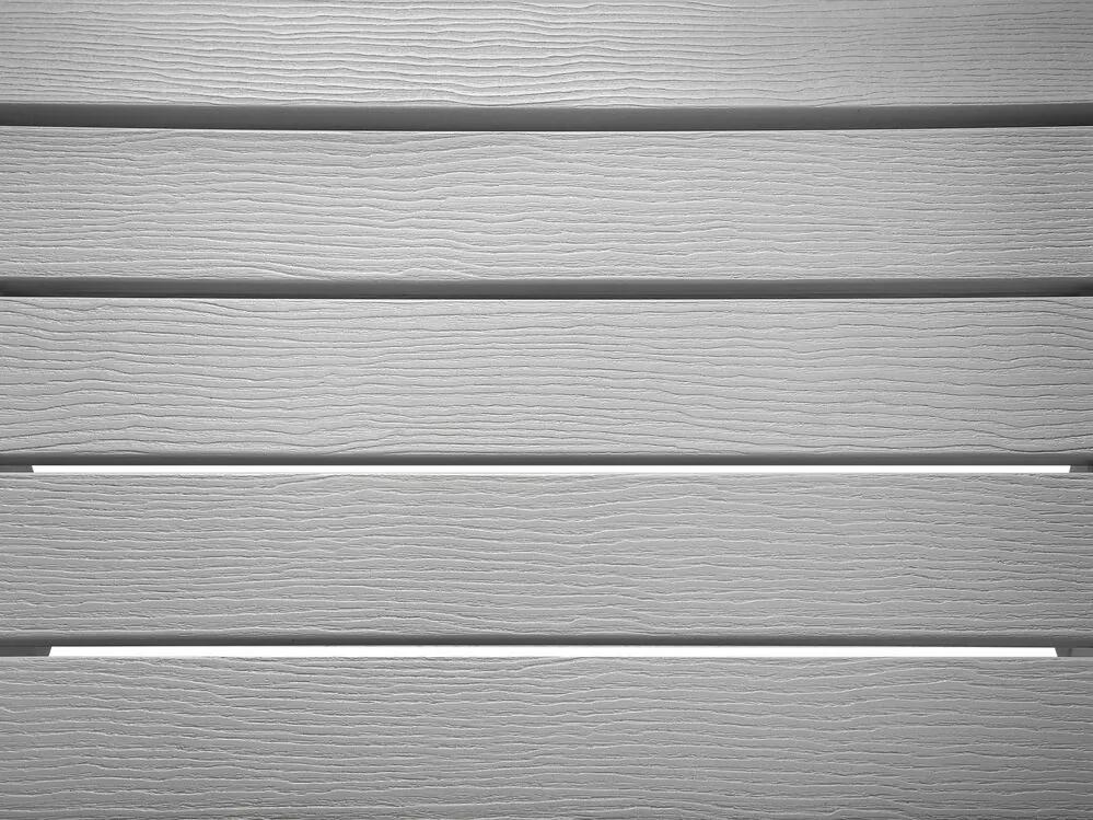 Cadeira de jardim cinzenta clara ADIRONDACK Beliani