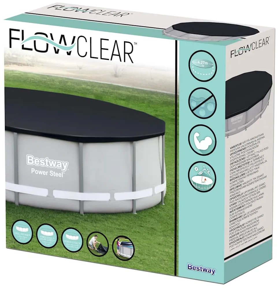 Cobertura de piscina Flowclear 427 cm