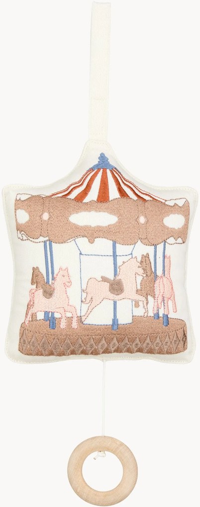 Móbile para bebé em algodão orgânico Music