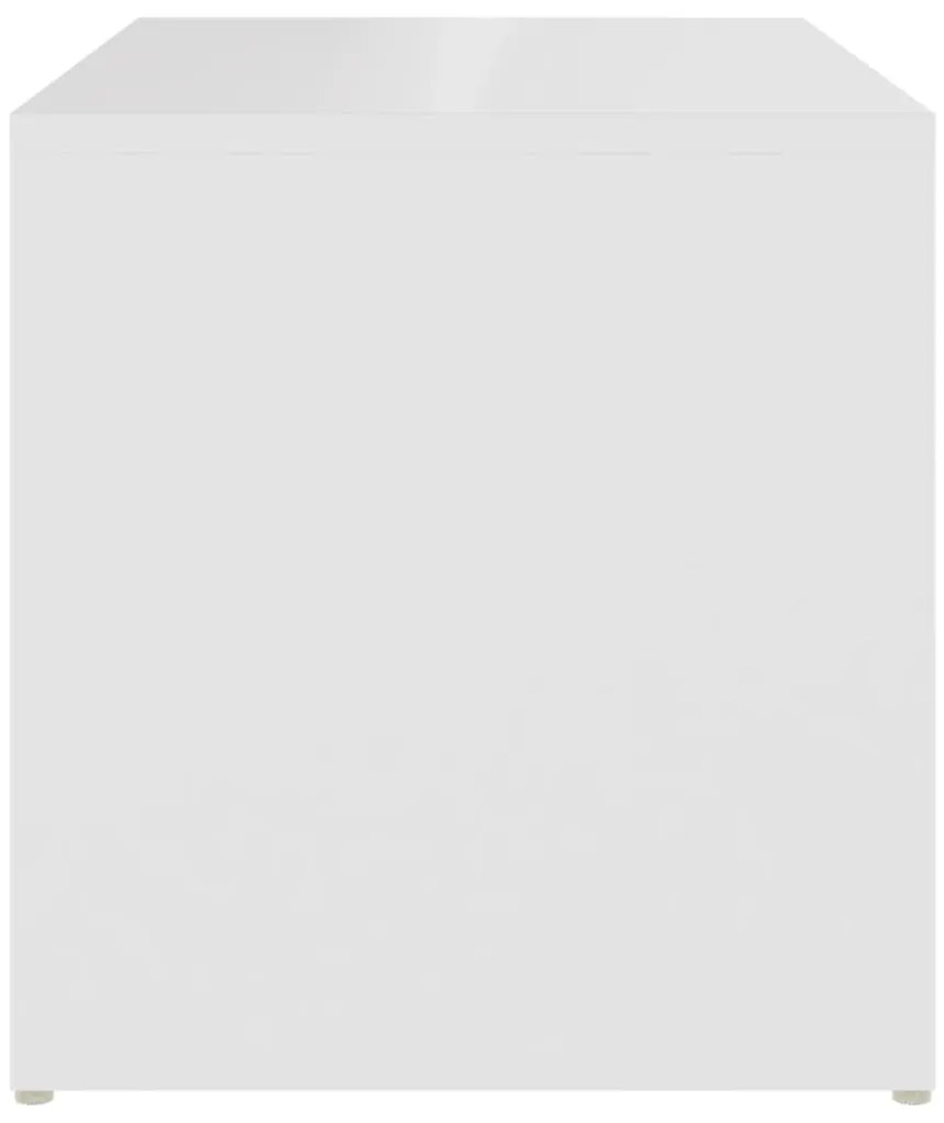 Mesa de apoio 59x36x38 cm derivados de madeira branco