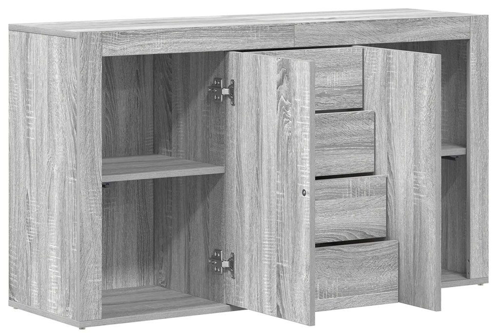 Buffet vidaXL Cinza Sonoma Madeira engenheirada 120 x 36 x 69 cm