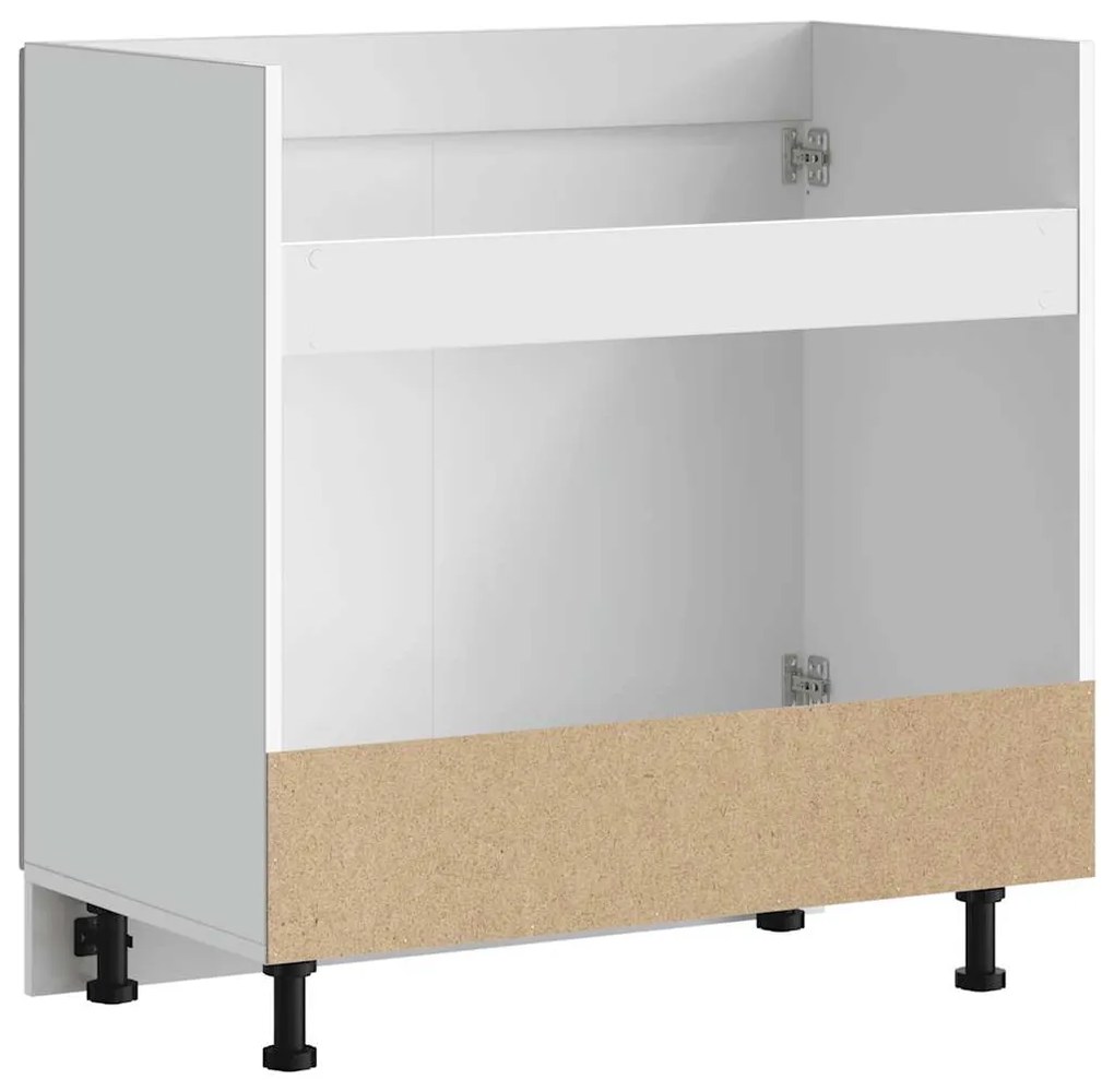 Armário baixo lavatório Kalmar 80x46x81,5 cm cinzento betão