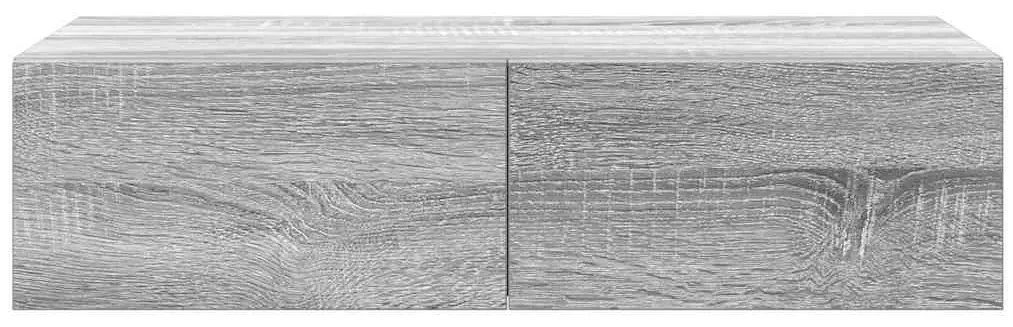 Prateleira parede c/ gavetas 60x26,5x15 cm derivados de madeira