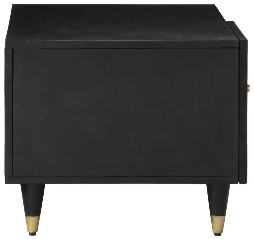 Mesa de centro 80x50x40 cm madeira de mangueira maciça