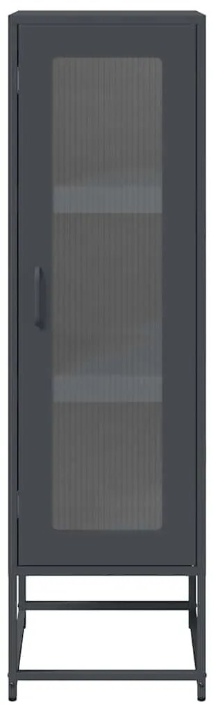 Móvel alto 36x39x123 cm aço laminado a frio antracite