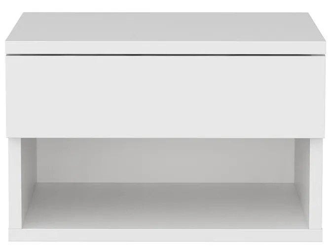 Mesa de Cabeceira Jamot – Branco – 44,6 x 29 x 31,9 cm