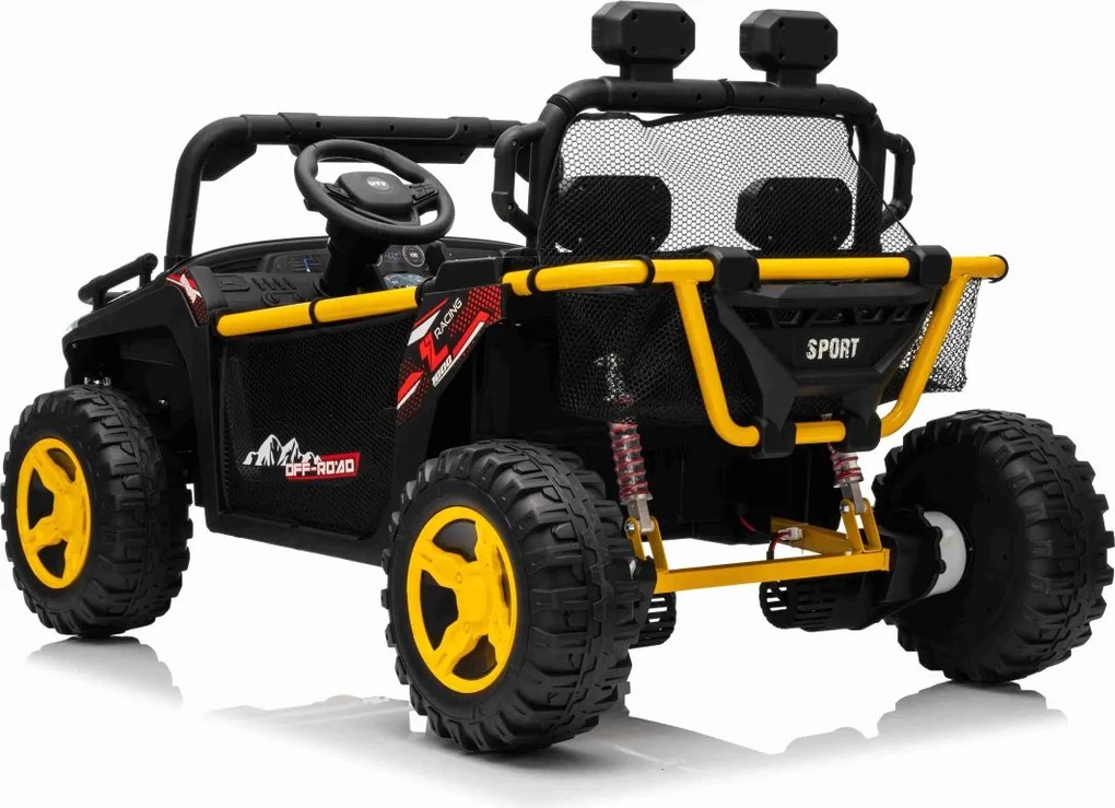 Carro elétrico para Crianças 24V Buggy UTV SPEED Rodas de espuma EVA Preto