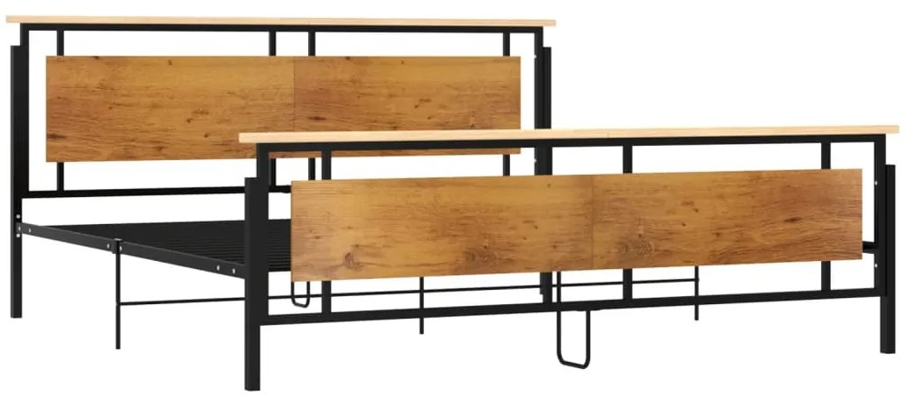 Estrutura de cama metal 200x200 cm