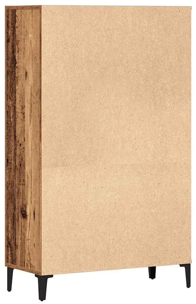 Armário alto 70x31x115 cm derivados de madeira madeira velha