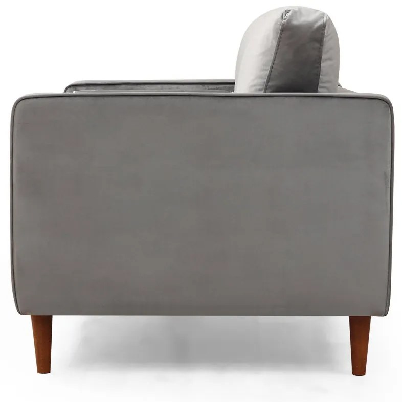 Sofá de 2 Lugares Rome – Cinzento Claro – 175 x 90 x 70 cm
