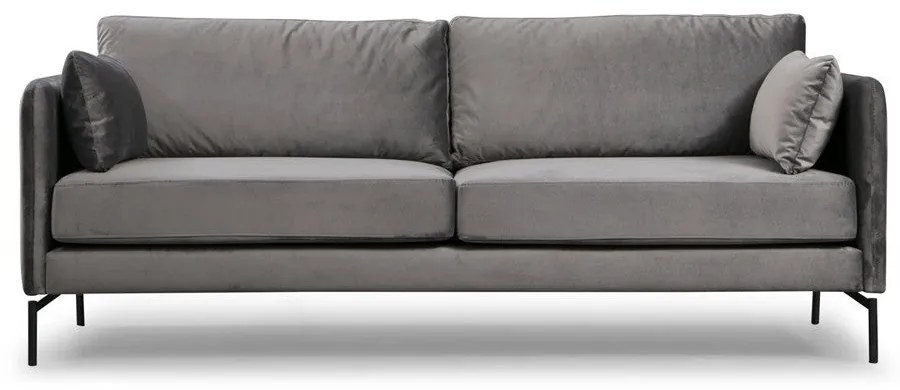 Sofá de 3 Lugares Sino – Cinzento – 217 cm x 87 cm x 90 cm
