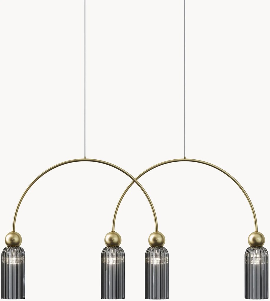 Candeeiro suspenso grande Antic