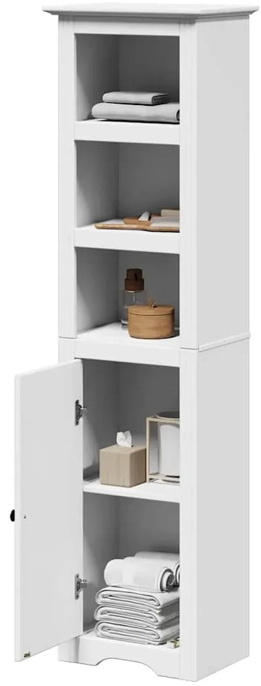 vidaXL Armário de casa de banho BODO 44x30x160 cm branco